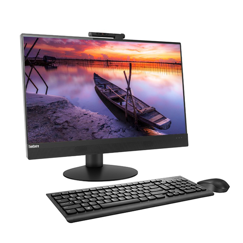 联想(ThinkCentre)M920Z触摸屏一体机23.8英寸商用办公娱乐台式电脑九针